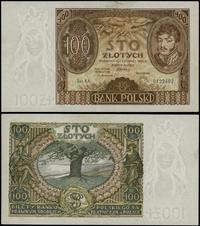 100 złotych 2.06.1932, seria AA 0122402, złamane