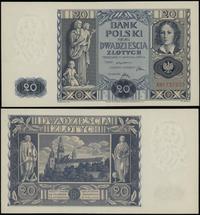 20 złotych 11.11.1936, seria AW 1727055, minimal