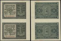 2 x 1 złoty 1.08.1941, seria BF 5568151 oraz BF 