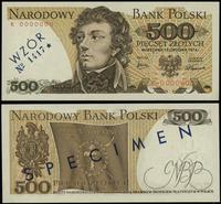 500 złotych 16.12.1974, seria K 0000000, fioleto