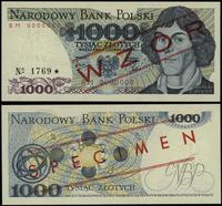 1.000 złotych 1.06.1979, seria BM 0000000, czerw