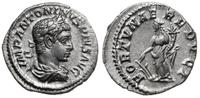 denar 218-222, Rzym, Aw: Głowa cesarza w prawo i
