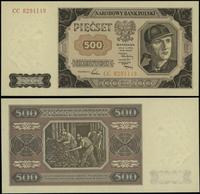 500 złotych 1.07.1948, seria CC 8294149, wyśmien