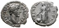 denar 148-149, Rzym, Aw: Głowa cezara w prawo, A