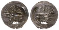 denar ok. 1185-1201, Krzyż dwunitkowy i BOLI / D