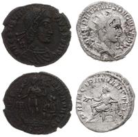 zestaw 2 monet z III-IV w. ne, antoninian Trajan