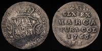 2 grosze srebrne 1766, Warszawa