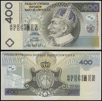 400 złotych 24.12.1996, Zygmunt III Waza, seria 