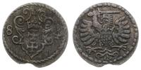 denar 1584, Gdańsk, ciemna patyna, CNG 126.VI, K