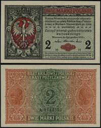 2 marki polskie 9.12.1916, jenerał, seria A 3144