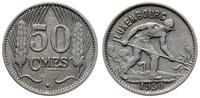 50 centimes 1930, nikiel, KM 43