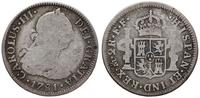 2 reale 1781, Meksyk, srebro, Cayon 11610