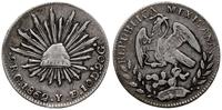 2 reale 1862, Guanajuato, srebro, KM 374.8