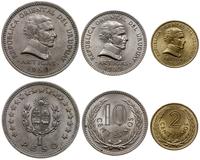zestaw: 2 centesimos 1959, 10 centesimos 1960, 1