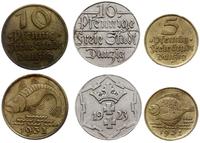 zestaw 3 monet, 10 fenigów 1923, 10 fenigów 1932