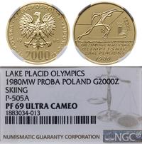 2.000 złotych 1980, Warszawa, Olimpiada w Lake P