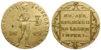 dukat 1849, Utrecht, złoto 3.47 g, Delmonte 1214