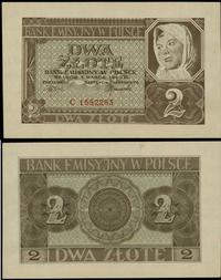 2 złote 1940, seria C, numeracja 1552283, bankno