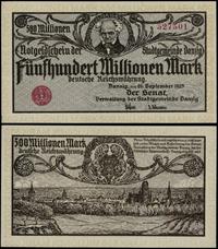 500 milionów marek 26.9.1923, napisy na margines