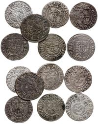 zestaw różnych monet:, Zygmunt I grosz 1531 Toru