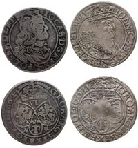 zestaw dwóch szóstaków, 1661 GBA Lwów i 1662 NG 