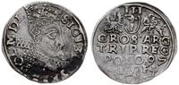 trojak 1597, Wschowa, wąska głowa króla, falowan