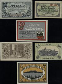 zestaw 3 banknotów:, 50 fenigów 1.05.1921 Srebrn