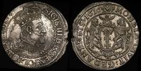 ort 1616, Gdańsk, moneta niecentrycznie wybita, 