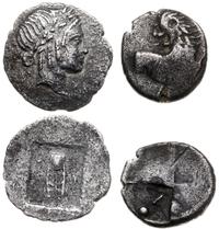 zestaw 2 monet, Chersones Trakijski, hemidrachma