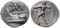 tetradrachma ok. 295 pne, Salamis?, Aw: Nike sto