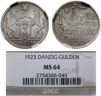 1 gulden 1923, Utrecht, Koga, piękna moneta w pu