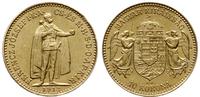 10 koron 1912, Kremnica, złoto 3.38 g, Fr. 252, 