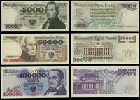 zestaw 3 banknotów, 5.000 zł 1982 seria S, 50.00