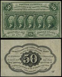 50 centów bez daty (1862-1863), dziurki po szpil