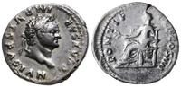 denar 75, Rzym, Aw: Głowa cesarza w prawo i napi