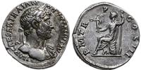 denar 119-122, Rzym, Aw: Głowa cesarza w prawo i