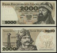 2.000 złotych 1.05.1977, seria E 3186471, idealn