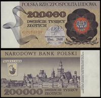 200.000 złotych 1.12.1988, seria K 0050739, idea