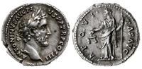 denar 140-143, Rzym, Aw: Głowa cesarza w prawo, 