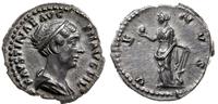 denar 147-150, Rzym, Aw: Popiersie cesarzówny w 