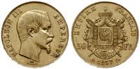 Francja, 50 franków, 1857 / A