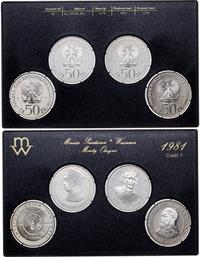 zestaw rocznikowy monet obiegowych 1981, Warszaw
