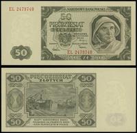 50 złotych 1.07.1948, seria EL, numeracja 247974