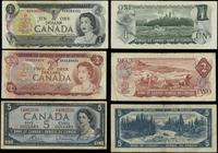 zestaw 7 banknotów, 1 dolar 1954, 2 dolary 1974,