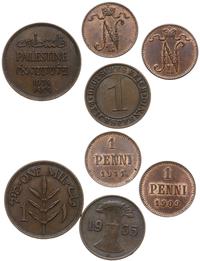 zestaw 4 monet, Niemcy, 1 Reichspfennig 1935 A; 