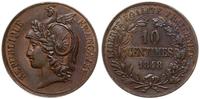 10 centimów 1848, Paryż, próbna emisja z konkurs