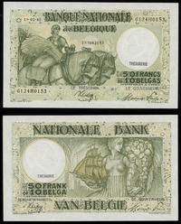 50 franków = 10 belgas 1928-1935, numeracja 6124