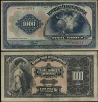 1.000 koron 8.04.1932, seria A, numeracja 002677