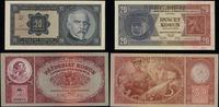 zestaw: 20 koron 1.10.1926 i 50 koron 1.10.1929,