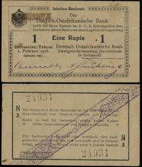 rupia 1.02.1916, seria N3, numeracja 24931, zgię